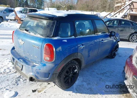 2013 Mini Countryman Cooper S from USA, damaged, VIN WMWZC5C52DWM16375